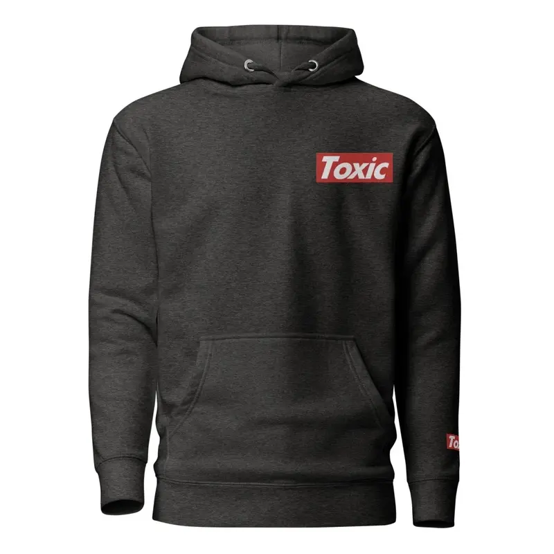 Embroidered Toxic Hoodie